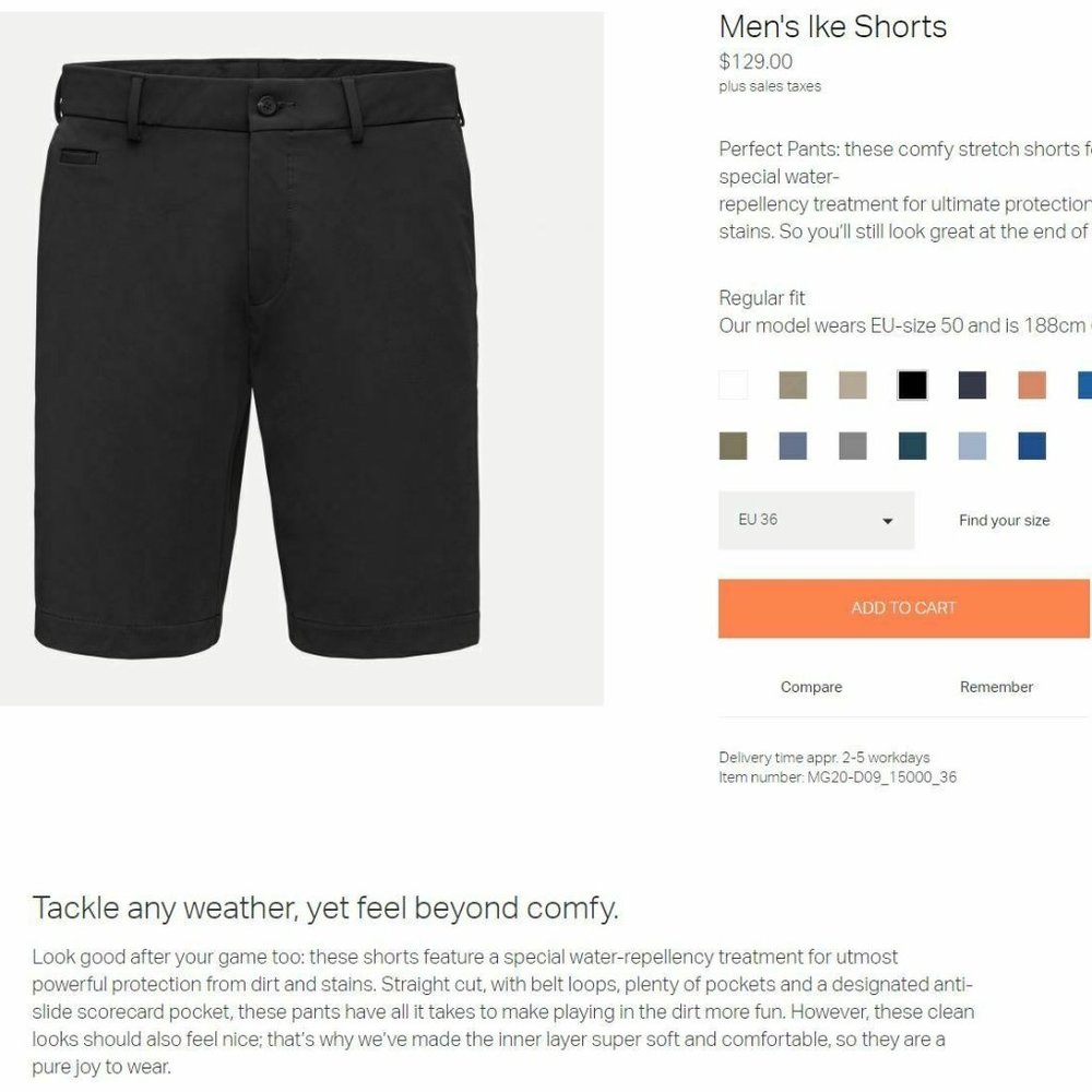 KJUS Ike Shorts